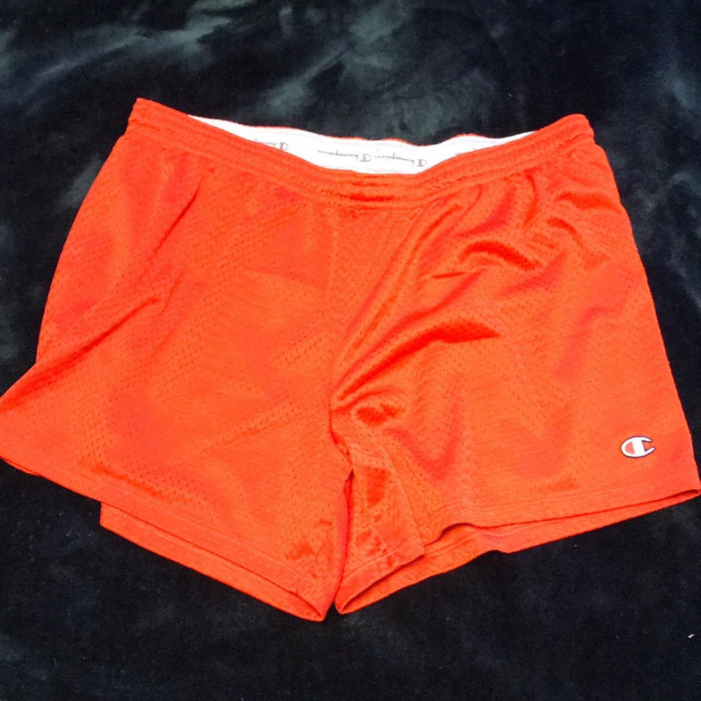Orange champion shorts